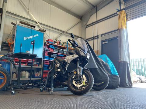 Motorcycle Servicing at Shurlock Row Garage